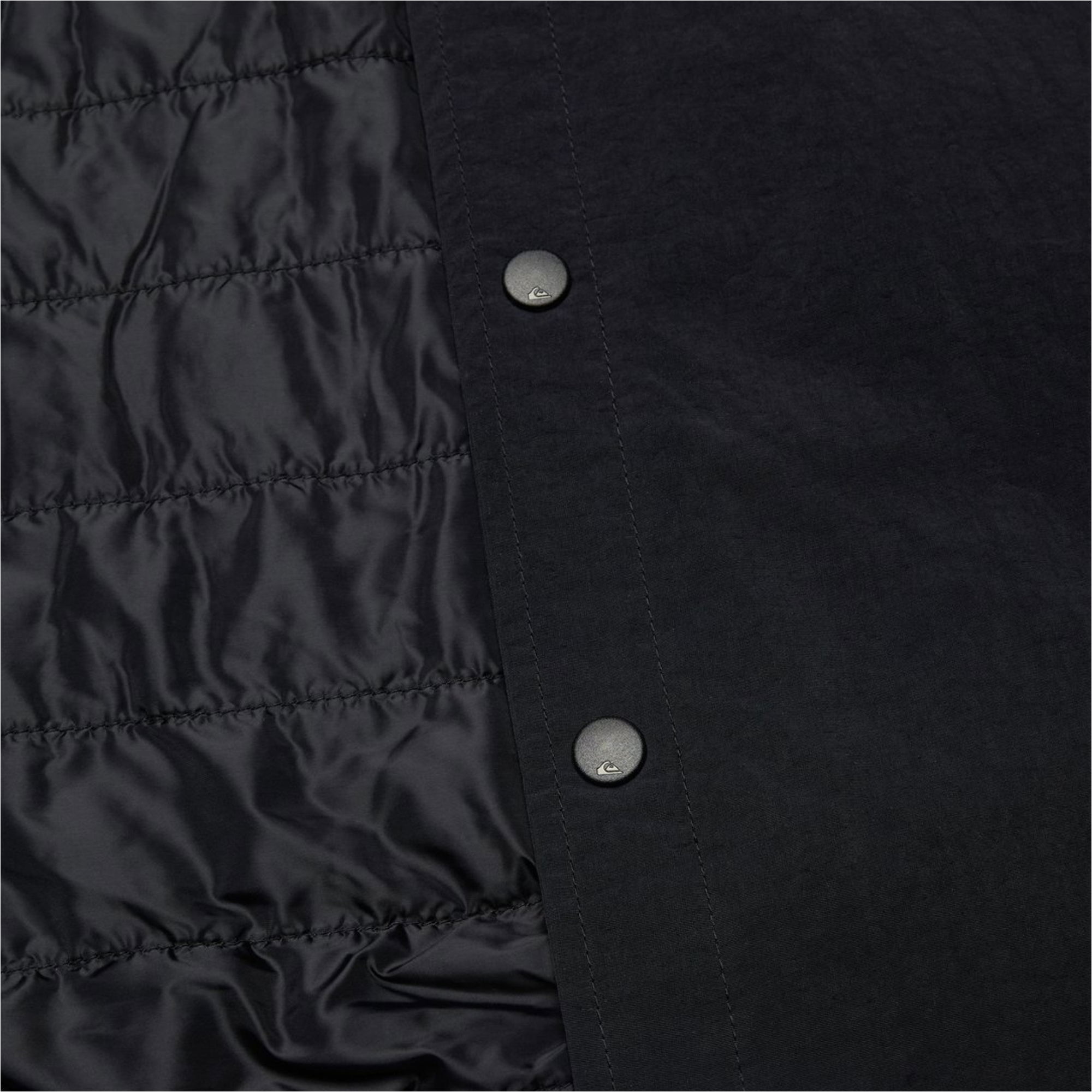 2026 Quiksilver Mens Venture Insulated Overshirt EQYJK04235 - Black